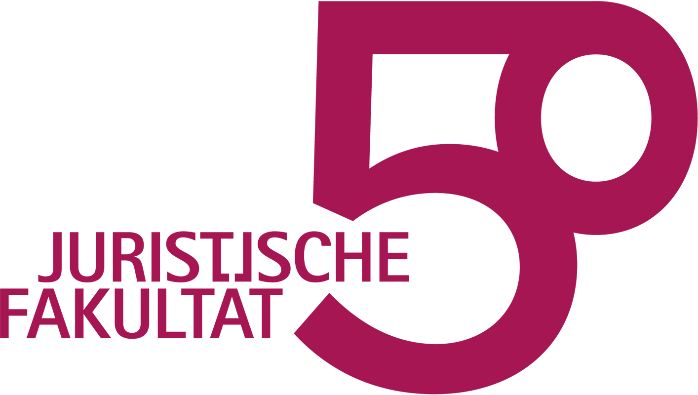 Logo 50 Jahre Juristische Fakultät